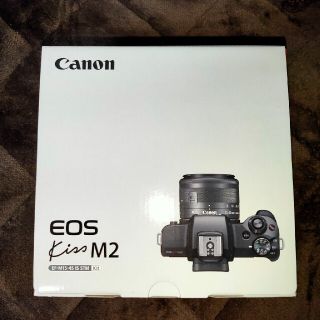 キヤノン(Canon)の[新品]EOS Kiss M2 EF-M15-45 IS STM レンズキット(ミラーレス一眼)