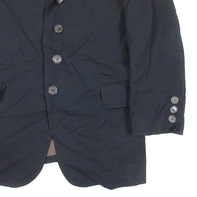 Jean-Paul GAULTIER(ジャンポールゴルチエ)のジャンポールゴルチエ クラシック テーラード ジャケット ブレザー 46 黒■2 メンズのジャケット/アウター(テーラードジャケット)の商品写真