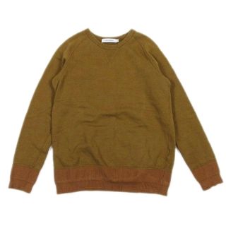 アイディーデイリーウェア(ID DAILYWEAR)のアイディーデイリーウェア ラグランスリーブ スウェット 0 茶 ▼1(その他)