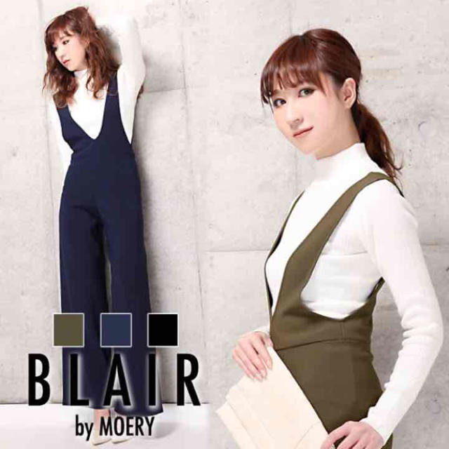 MOERY(モエリー)の年末セールBLAIR オーバーオール レディースのパンツ(サロペット/オーバーオール)の商品写真