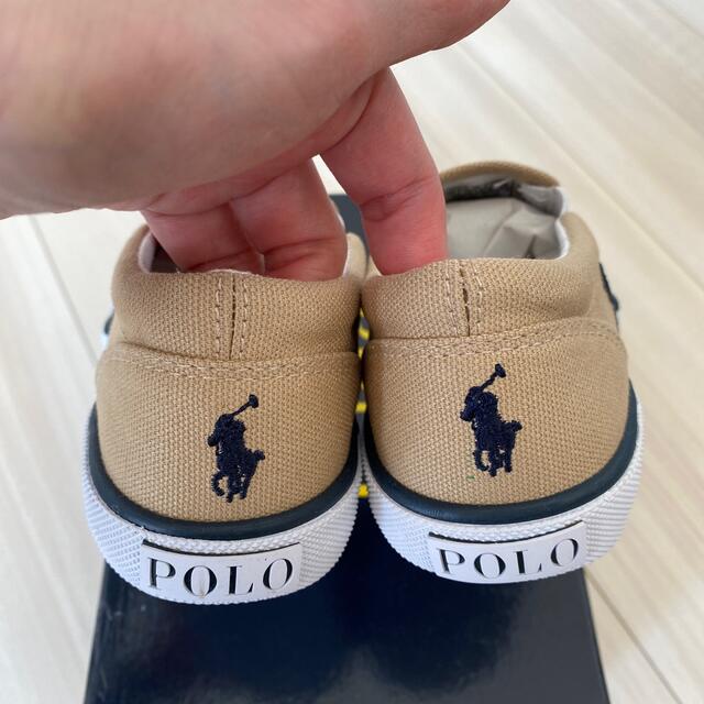 POLO RALPH LAUREN(ポロラルフローレン)のラルフローレン　キッズ　スリッポンスニーカー キッズ/ベビー/マタニティのキッズ靴/シューズ(15cm~)(スリッポン)の商品写真