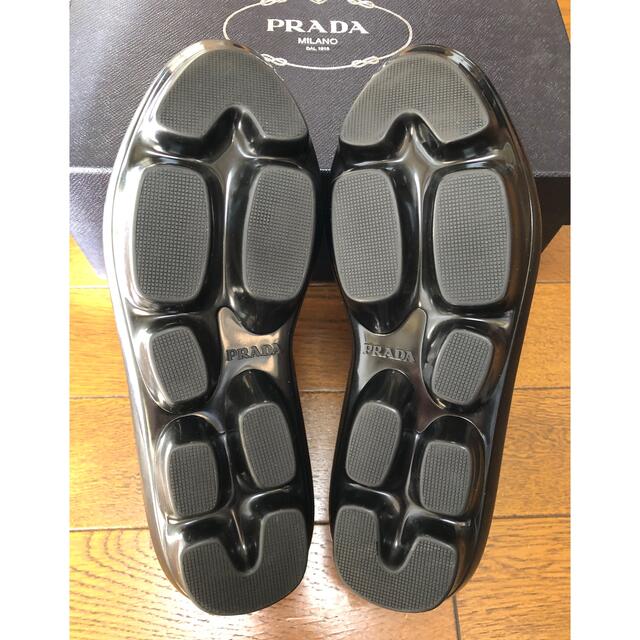 PRADA(プラダ)のPRADA 15AW コレクションスパイクソールシューズ　サイズUK7.5 メンズの靴/シューズ(ドレス/ビジネス)の商品写真