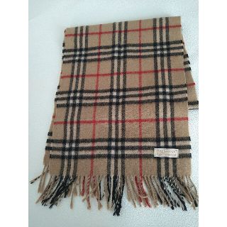 バーバリー(BURBERRY)のBURBERRY バーバリー マフラー ノバチェック ピュアカシミヤ新品未使用品(マフラー/ショール)