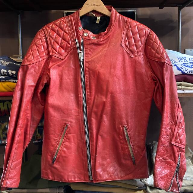 日本限定モデル】 70s 英国 ライダースジャケット leathers TT