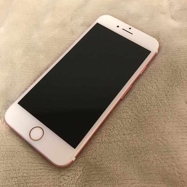 【美品】iPhone7 128GB ローズゴールド