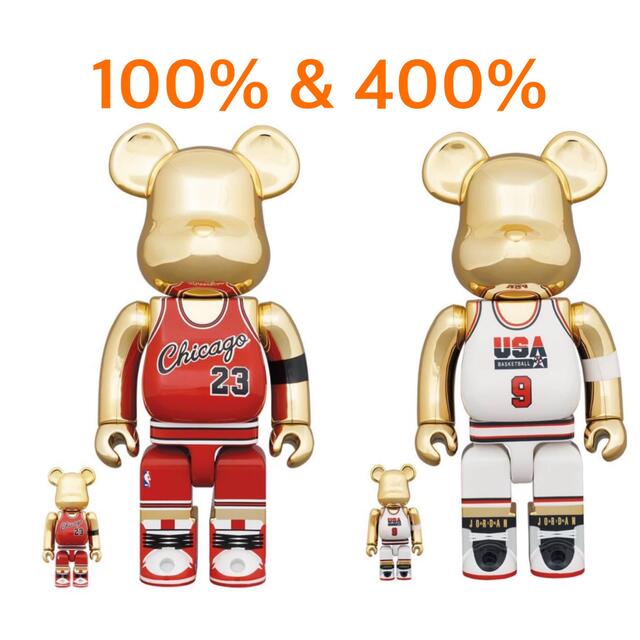 BE@RBRICK Michael Jordan 100% & 400% セット