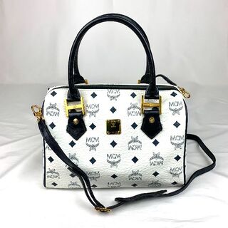 エムシーエム(MCM)のMCM ロゴ金具 レザー 2WAY ショルダーバッグ(ショルダーバッグ)