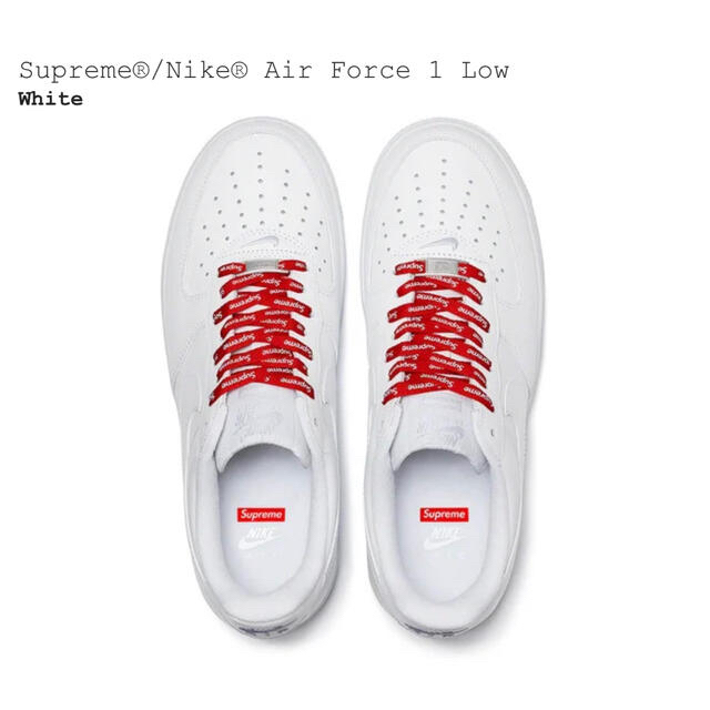 Supreme® / Nike® Air Force 1 Low 29cm