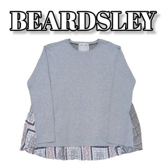 ビアズリー(BEARDSLEY)の【美品】BEARDSLEY ビアズリー 切り替え フレアニット フリーサイズ(ニット/セーター)