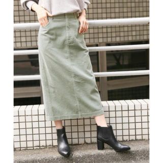 LOWRYS FARM USAコットンコーデュロイスカート　Mサイズ