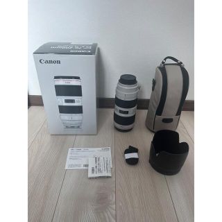 キヤノン(Canon)の新品級 CANON EF70-200mm 2.8L IS Ⅲ USM １度使用(レンズ(ズーム))