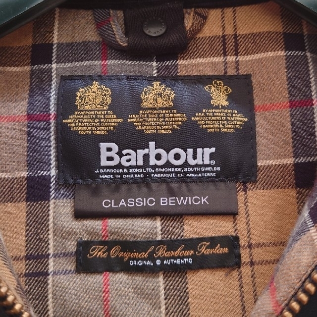 Barbour(バーブァー)のBarbour　バブアー　SL BEWICK  ビューウィック 34 ネイビー メンズのジャケット/アウター(ブルゾン)の商品写真
