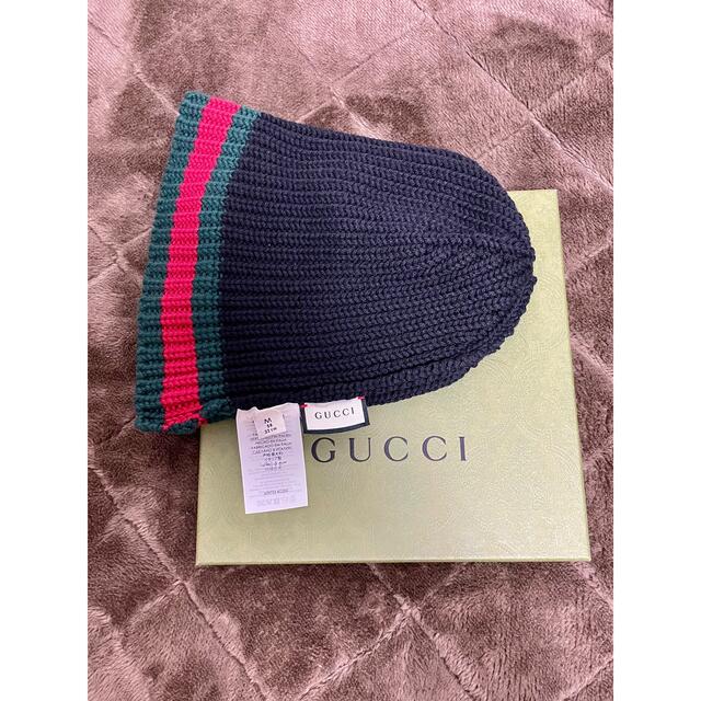 Gucci(グッチ)のGUCCI ウェブ付きウールハット メンズの帽子(ハット)の商品写真