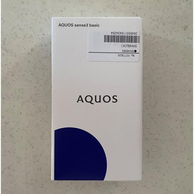 SHARP AQUOS sense3 basic 32GB ブラック SHV48