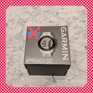 ガーミン(GARMIN)の新品　GARMIN ガーミン Approach S62 ホワイト(腕時計(デジタル))