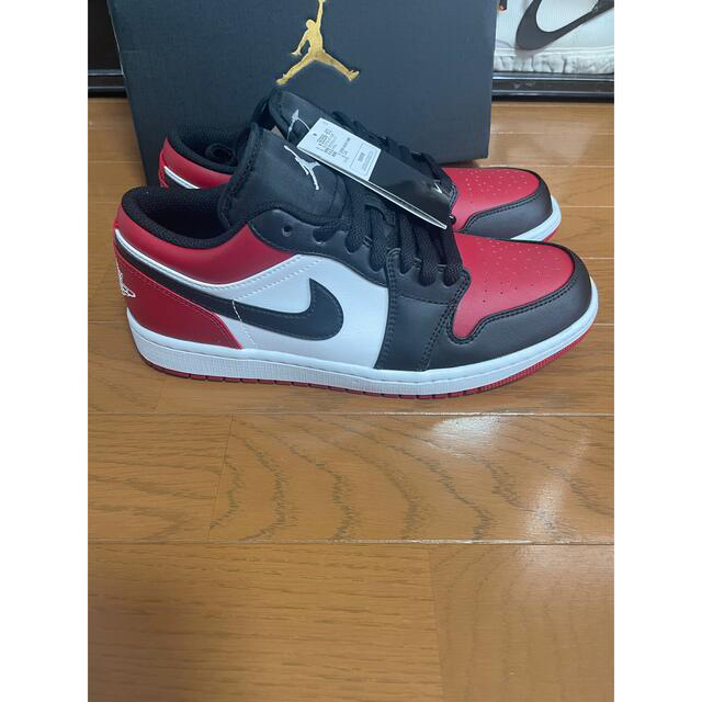 aj1 low bred toe