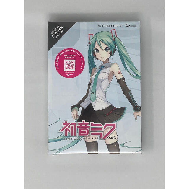 未使用品】初音ミク V4Xバンドル 未使用品】初音ミク V4Xバンドル