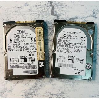 ヒタチ(日立)の2.5インチ IDE 20GB IBM Travelstar DJSA-220(PCパーツ)