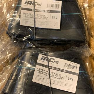 新品 IRC タイヤチューブ 2本セット(パーツ)