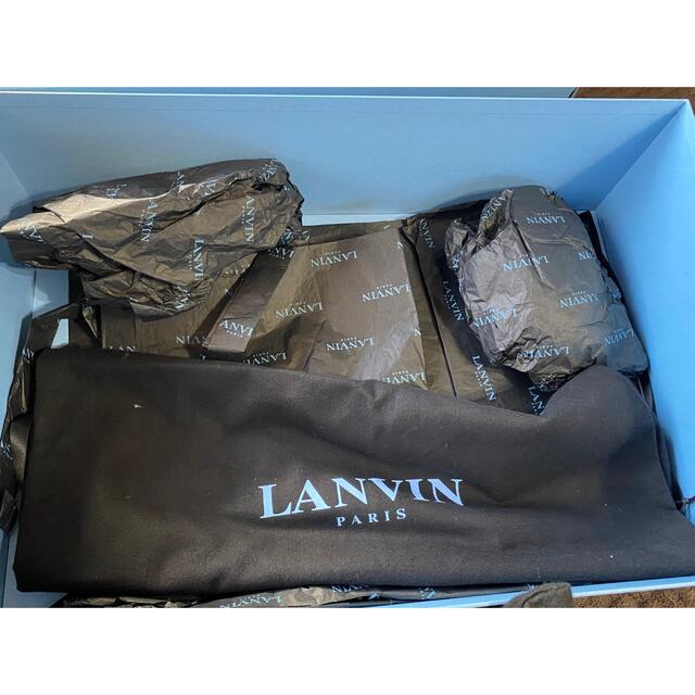 LANVIN(ランバン)のLANVIN PARIS レザートートバッグ ランバン 2019年パリ購入 メンズのバッグ(トートバッグ)の商品写真