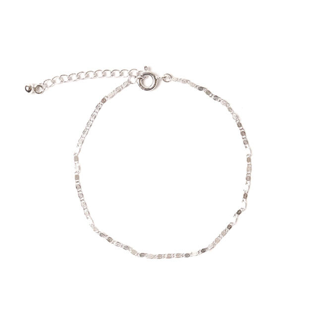 flower(フラワー)のflower silver chain bracelet レディースのアクセサリー(ブレスレット/バングル)の商品写真