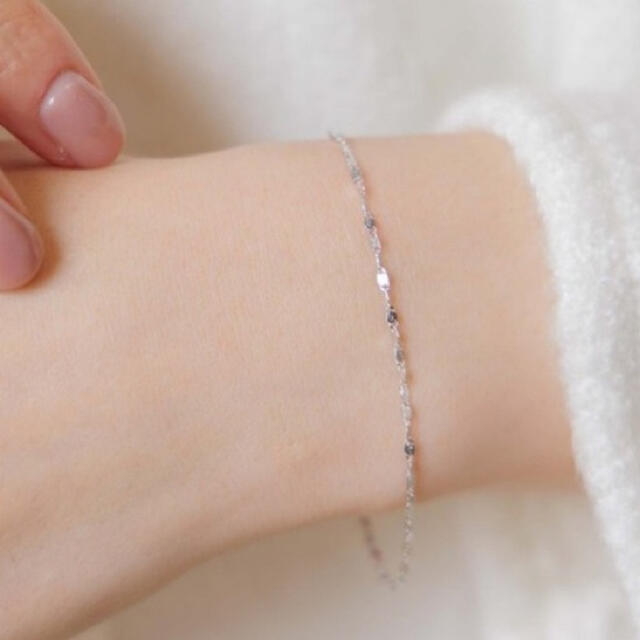 flower(フラワー)のflower silver chain bracelet レディースのアクセサリー(ブレスレット/バングル)の商品写真