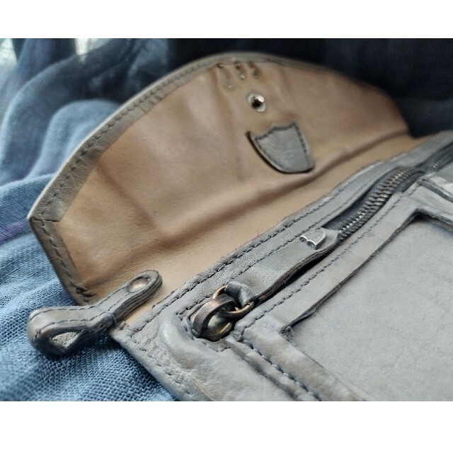 HTC(ハリウッドトレーディングカンパニー)のHTC 希少ヴィンテージ　レザー長財布 メンズのファッション小物(長財布)の商品写真
