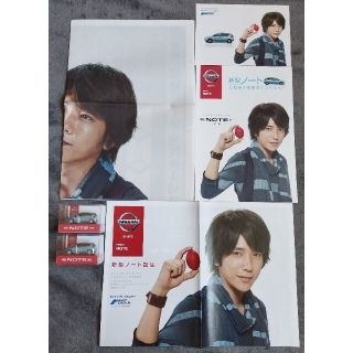 アラシ(嵐)の日産 NOTE ミニカー 二宮和也(ミニカー)