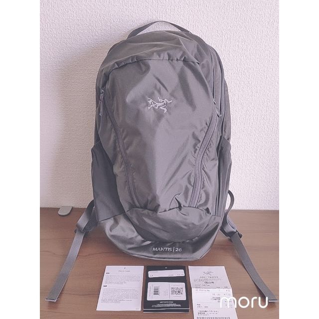 ARC'TERYX(アークテリクス)の【超美品】ARC'TERYX　アークテリクス　マンティス26　グレー色 メンズのバッグ(バッグパック/リュック)の商品写真