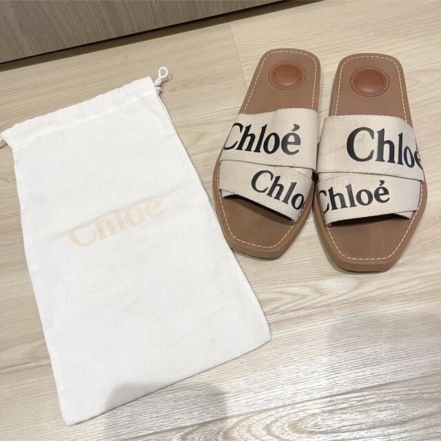 【最終お値下げ】クロエ　サンダル　ウッディ　Chloe 23.5〜24