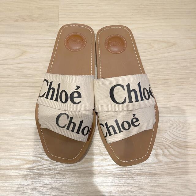 【最終お値下げ】クロエ　サンダル　ウッディ　Chloe 23.5〜24 4