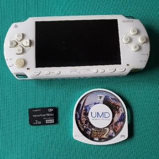 プレイステーションポータブル(PlayStation Portable)のPSP-1000本体　セット(携帯用ゲーム機本体)