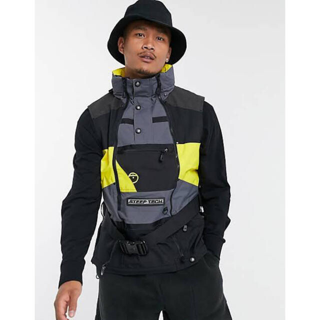 ラスト一点　ノースフェイス　スティープテック　STEEP TECH VEST M