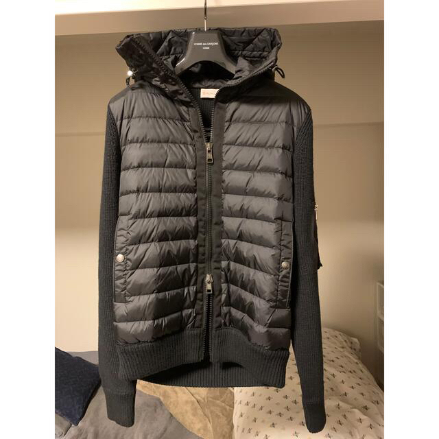 即納！最大半額！】 MONCLER - MONCLER CARDIGAN ニットコンビブルゾン ...