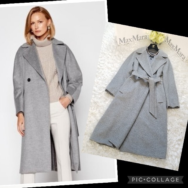 Max Mara - ★新品同様★Max Mara★マックスマーラ★ヴァージンウール★コート