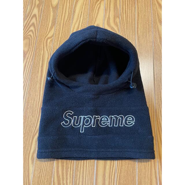 [Supreme] 新品・未使用 18AW POLARTEC® ストール 黒