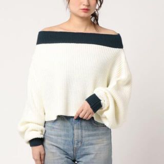 ジェイダ(GYDA)の【新品】GYDA オフショルニット(ニット/セーター)