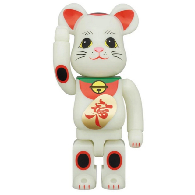 BE@RBRICK 招き猫 福入 蓄光 400％フィギュア