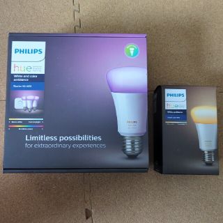 フィリップス(PHILIPS)のPHILIPS hue スターターセット  ホワイト×1付き(蛍光灯/電球)