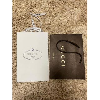 グッチ(Gucci)のPRADA GUCCI ショッパーバック　セット(ショップ袋)