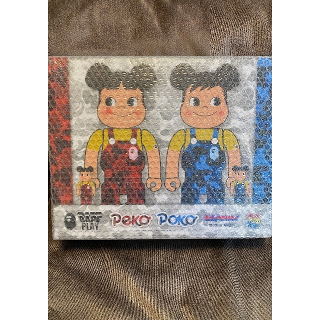 MEDICOM TOY - BE＠RBRICK BAPE ペコちゃん&ポコちゃん100％&400％4体セット
