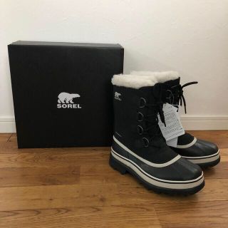 ソレル(SOREL)の【kkas1357様専用】SOREL カリブー　ブラック　サイズ7  (ブーツ)