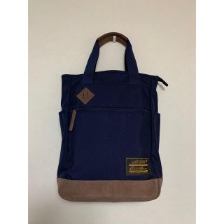 エディーバウアー(Eddie Bauer)の新品 エディー バウアー キャンパス 2ウェイ トートバッグ ネイビー(トートバッグ)