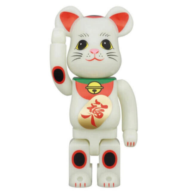 BE@RBRICK 招き猫 福入 蓄光 400％