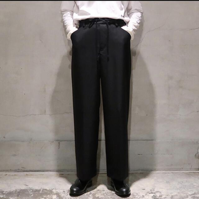 SUNSEA 22AW N.M THICKENED w/耳 WIDE PANTS