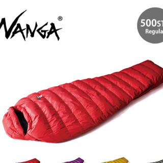 ナンガ(NANGA)のNANGA ナンガ オーロラ　寝袋　500STD AURORA  新品未使用(寝袋/寝具)