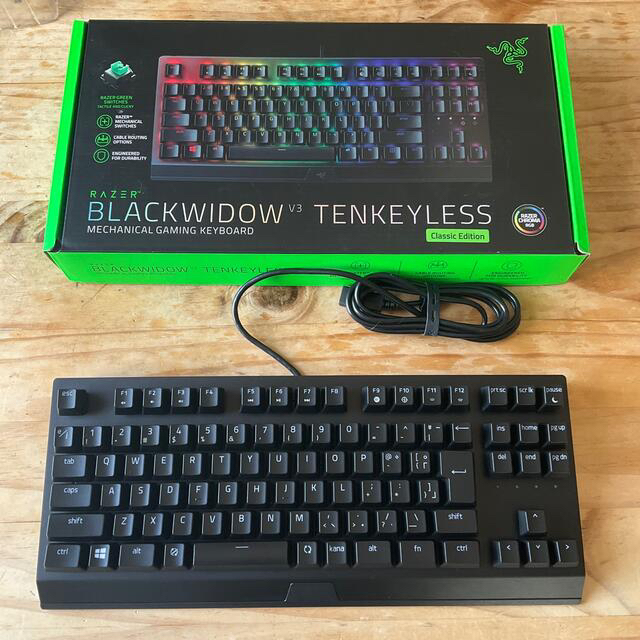 Razer キーボード BlackWidow V3 TKL JP Classicスマホ家電カメラ