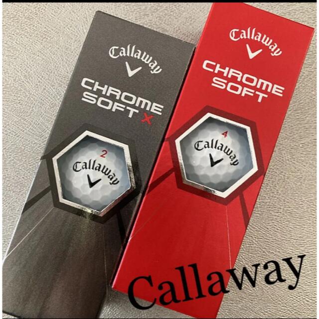 Callaway(キャロウェイ)のゴルフボール　Callaway  3個2セット チケットのスポーツ(ゴルフ)の商品写真