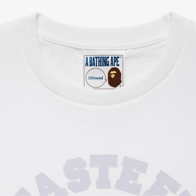 A BATHING APE(アベイシングエイプ)のA BATHING APE X JJJJOUND Tシャツ　 "White" L メンズのトップス(Tシャツ/カットソー(半袖/袖なし))の商品写真