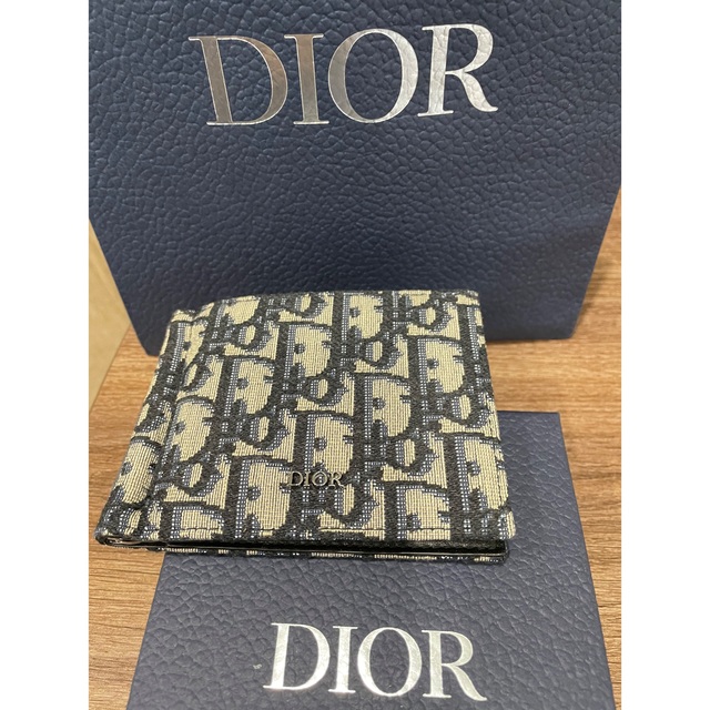 Christian Dior(クリスチャンディオール)のディオール2つ折りマネークリップ メンズのファッション小物(マネークリップ)の商品写真